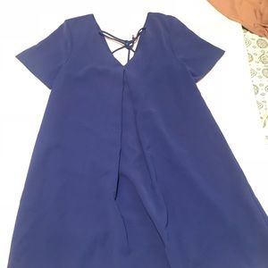 Royal blue dress